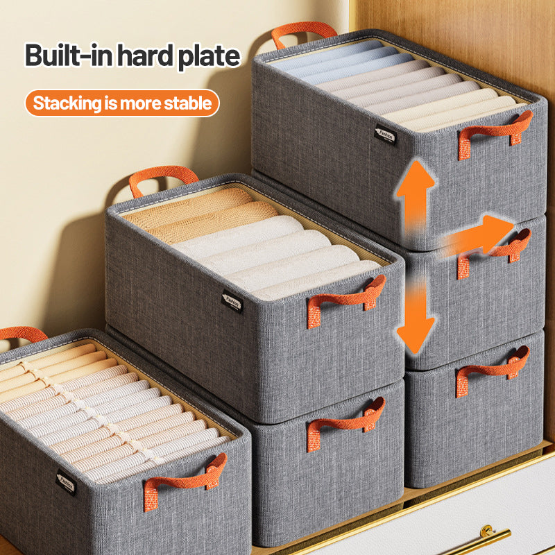 Pack 2 Boîtes de rangement pour vêtements multifonctionnel lavable