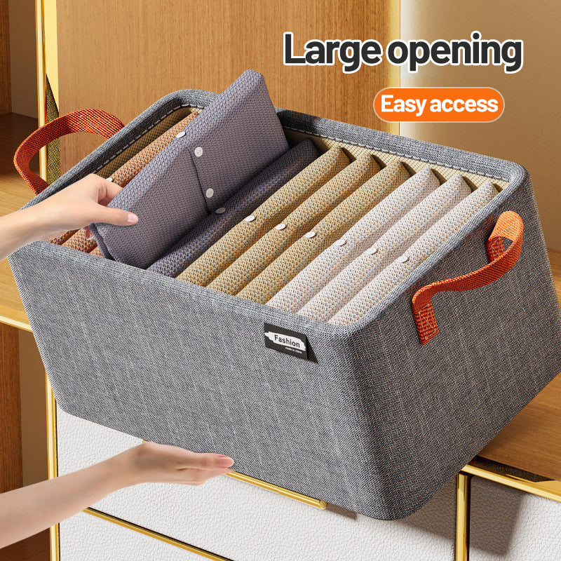 Pack 2 Boîtes de rangement pour vêtements multifonctionnel lavable