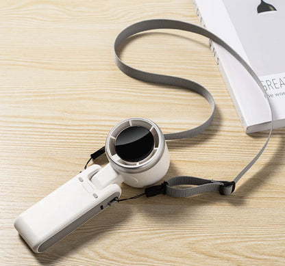 Ventilateur de Poche Intelligent – Écran LED et Design Pliable