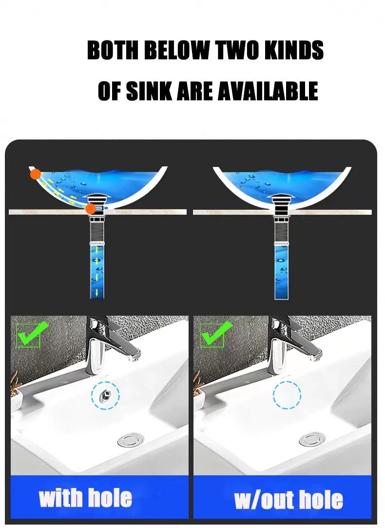 Tuyau de drainage de lavabo