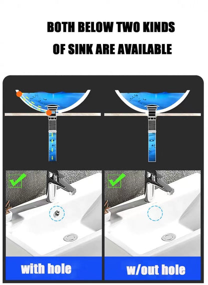 Tuyau de drainage de lavabo