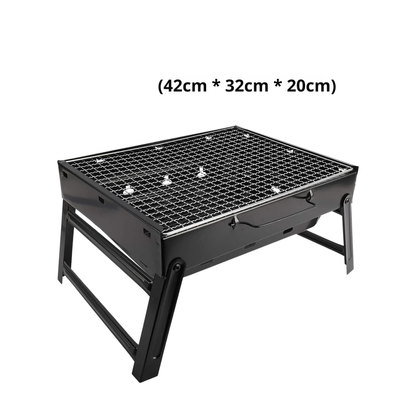 BARBECUE CHARBON PORTABLE PLIABLE