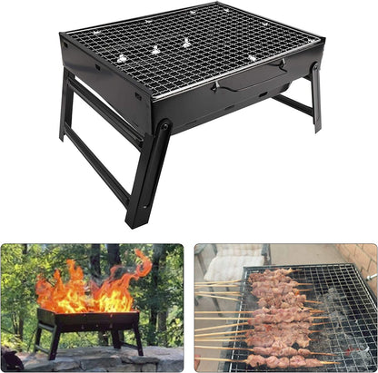 BARBECUE CHARBON PORTABLE PLIABLE