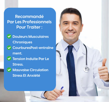 Pistolet De Massage Par Vibration à 6 Têtes : Pour Une Détente Sur-mesure