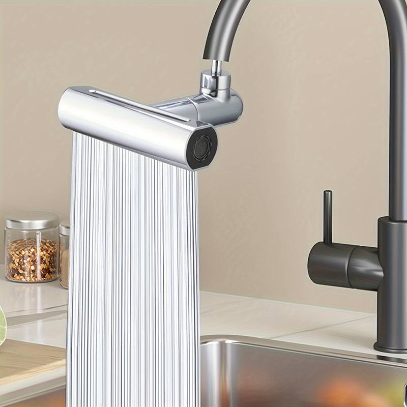 Robinet De Cuisine 3 En 1 À 360 Degrés Avec Pulvérisateur Extractible