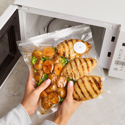 Machine sous vide compacte + 20 sacs