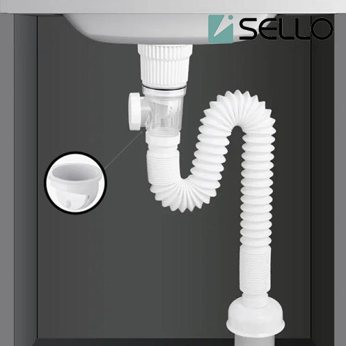 Tuyau de drainage de lavabo