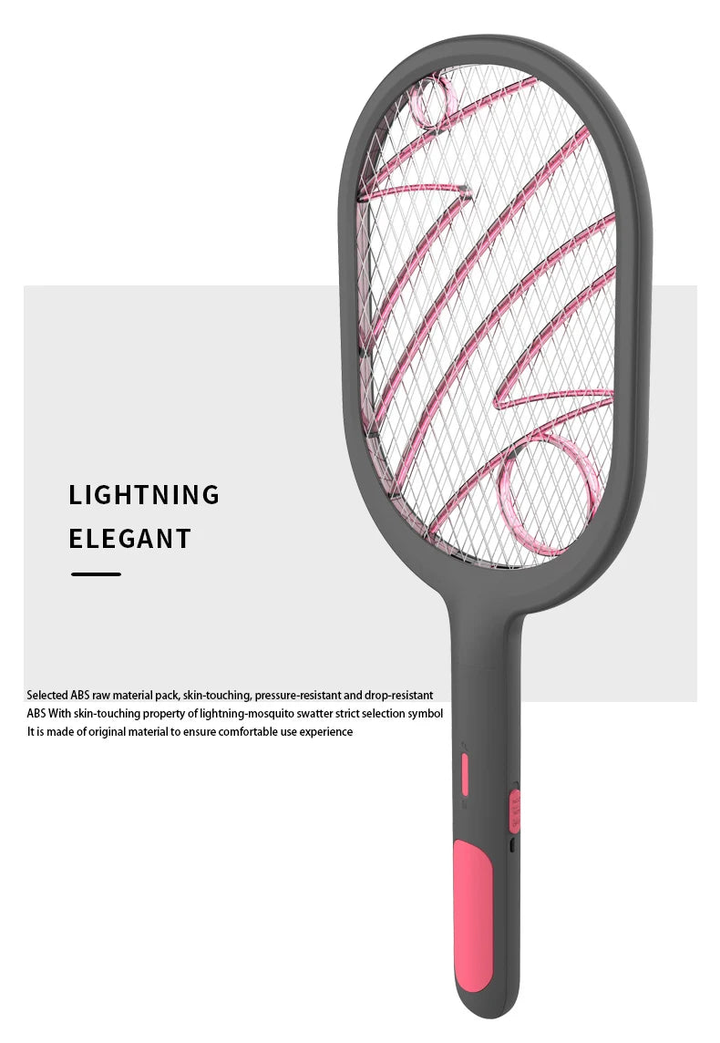 Raquette Anti-moustiques Rechargeable