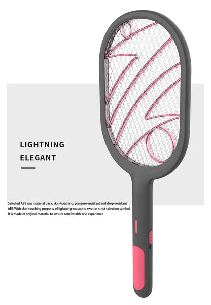 Raquette Anti-moustiques Rechargeable