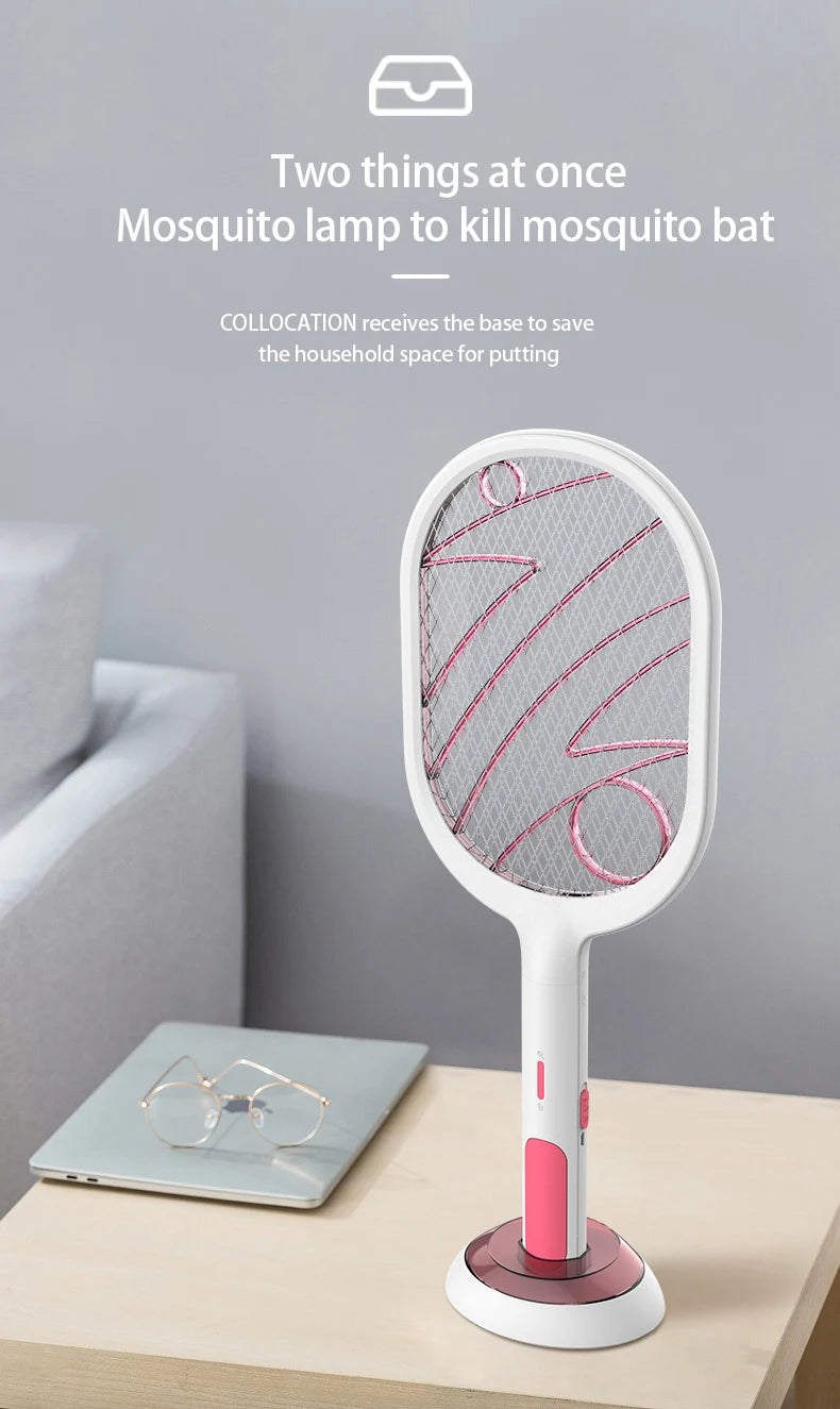 Raquette Anti-moustiques Rechargeable