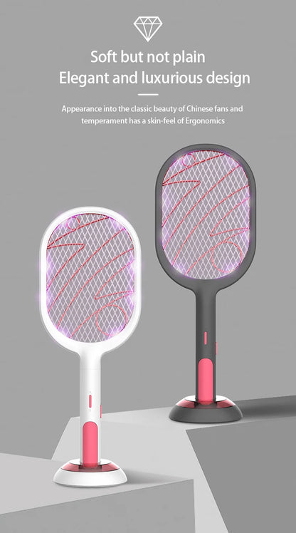 Raquette Anti-moustiques Rechargeable