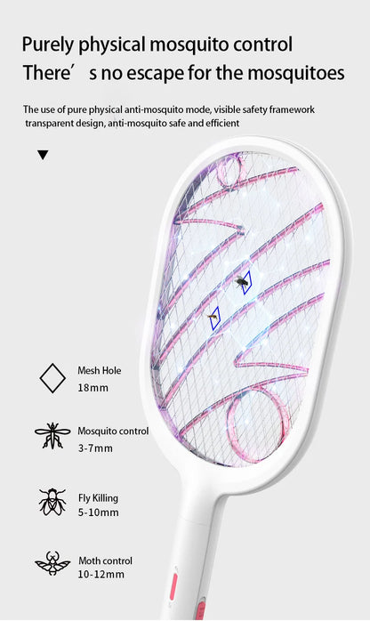 Raquette Anti-moustiques Rechargeable