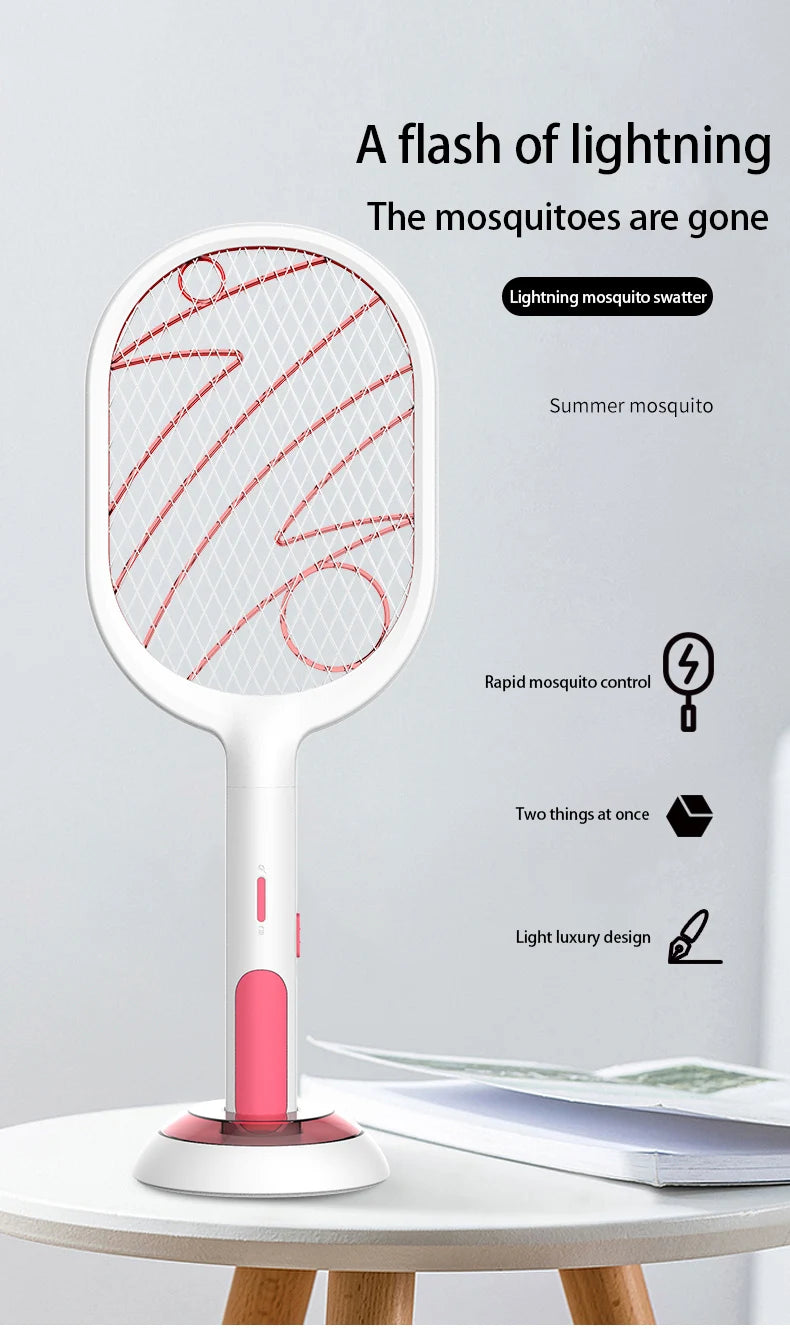 Raquette Anti-moustiques Rechargeable