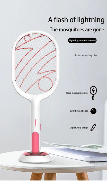 Raquette Anti-moustiques Rechargeable