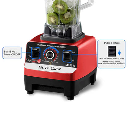 Silver Crest - Le mixeur le plus puissant au monde 9000W 2 in 1