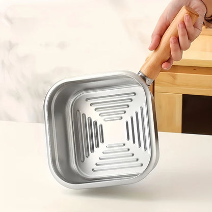 Panier à Friture avec Égouttoir – Compact & Pratique