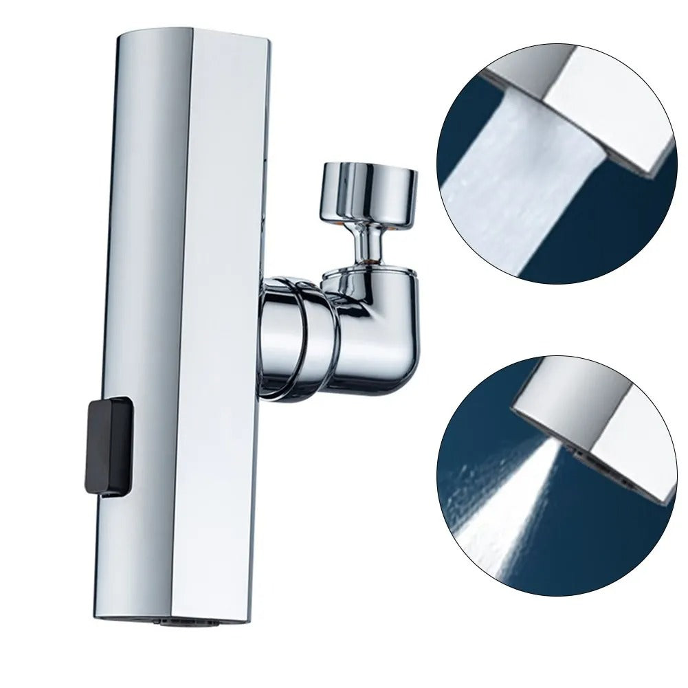 Robinet De Cuisine 3 En 1 À 360 Degrés Avec Pulvérisateur Extractible