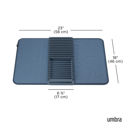 Égouttoir à vaisselle avec tapis de séchage