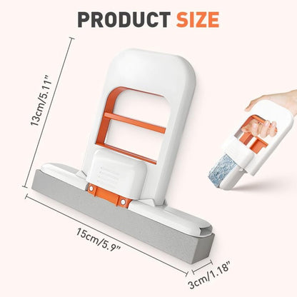 2x Mini serpillière portable mains libres pour un nettoyage facile
