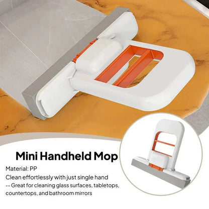 2x Mini serpillière portable mains libres pour un nettoyage facile