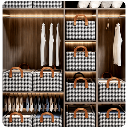 Pack 2 Boîtes de rangement pour vêtements multifonctionnel lavable